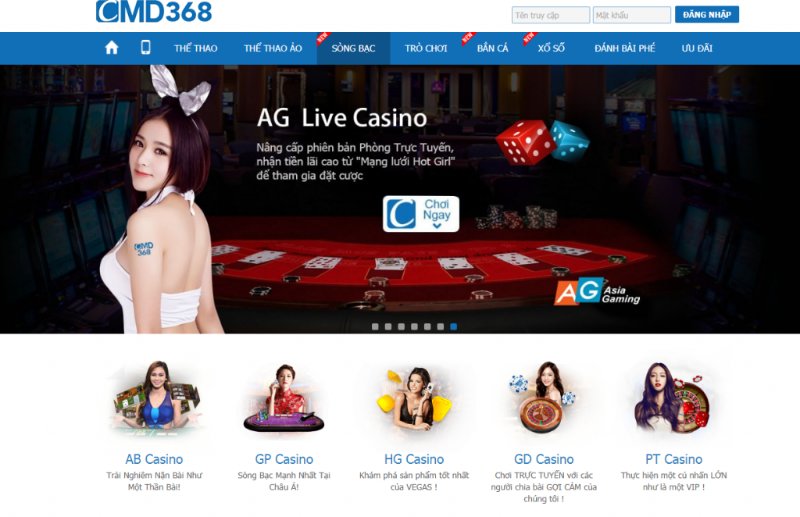 Game bài Casino CMD368