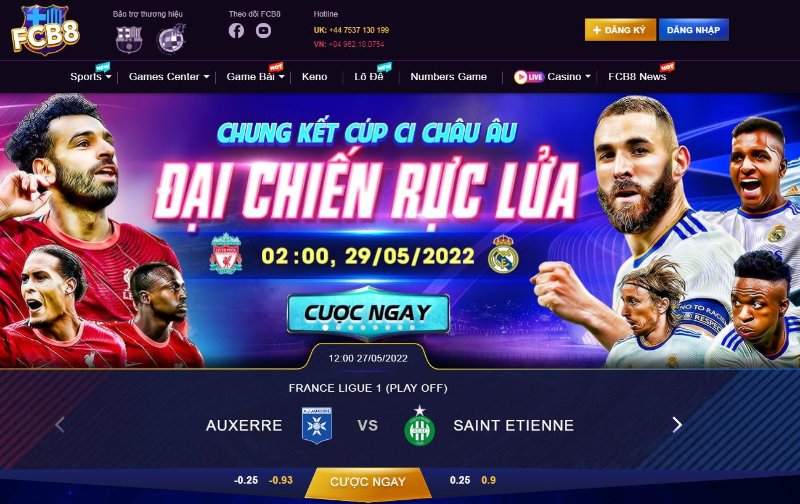 cổng game FCB8